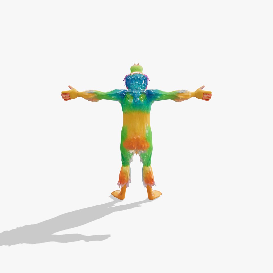 Colorful Furry Character Model Pack